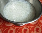 A picture of step 3 of Sabudana Kheer.