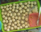 Foto langkah ke 5 dari resep Cilok isi telur dadar.