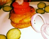 A picture of step 8 of Mini Potato Cake.