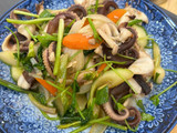 Bạch Tuộc Xào Dưa Leo