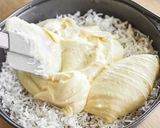 A picture of step 4 of Fitness Recipe: Upside-down Banana-Coconut Cake.