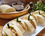 Foto langkah ke 8 dari resep Roti kukus pontianak dengan Selai Gula Palm.