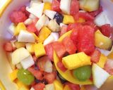 Kayan marmari (Fruit salad)matakin girki2 hoto