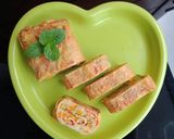 Foto langkah ke 5 dari resep Telur Dadar Jepang (Tamagoyaki).