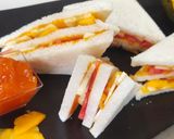 પપૈયાં જામ વિથ ફ્રુટી સેન્ડવીચ (Papaya Jam Fruity Sandwich Recipe In Gujarati) રેસીપી સ્ટેપ4ફોટો