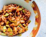 Foto langkah ke 5 dari resep Sambel baby cumi pete.
