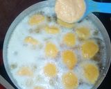A picture of step 2 of Akara (Beans cake) & Pap.