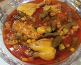 عکس مرحله 3 از دستور خورش بامیه لذیذ😋