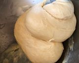 A picture of step 1 of Pain au lait (French Milk Bread).