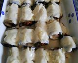 Foto del paso 11 de la receta Rollitos gratinados de berenjena y soja
