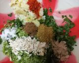 A picture of step 1 of Broccoli kofta Curry.