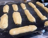 A picture of step 4 of Chocolate Eclairs à la Haworth Bakery, Great Harwood.