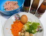 Foto langkah ke 1 dari resep Siomay ayam jamur 🥟.
