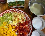 รูปขั้นตอนการทำที่ 1 ของ วุ้นกะทิผลไม้สด