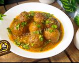 A picture of step 5 of Soft Juicy Spicy Lucknowi Shahi Mutton Kofta Meatballs.