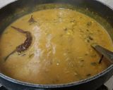 A picture of step 6 of Moong Makhani.