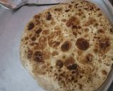 A picture of step 5 of Paneer ka paratha.