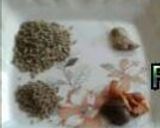 A picture of step 1 of Beef nehari.