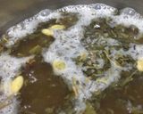 A picture of step 2 of Kashmiri tea.