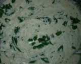 A picture of step 2 of Rava vegetables idli.
