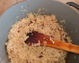 A picture of step 18 of Fish curry saved with fried onion rice.