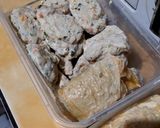 Foto langkah ke 4 dari resep Dimsum Ayam Kulit Tahu | Dimsum atau Nugget Diet Tanpa Tepung.
