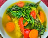 Foto langkah ke 5 dari resep Ikan Mas Kuah Asam Kemangi.
