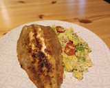 Foto del paso 4 de la receta: Lenguadina frita con ensalada de cous cous