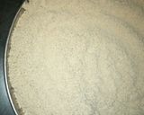 A picture of step 2 of How to make Acha flour(garin tuwon acha).