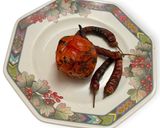 A picture of step 3 of Roasted Tomato Aloo Pitika – Assamese Style.