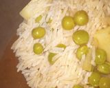 A picture of step 6 of Mater pulao.