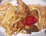 صورة لخطوة 4 من وصفة دجاج بروستد مع البطاطا المقليه 😋