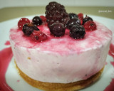 Foto del paso 6 de la receta: Tarta de queso y yogur de moras