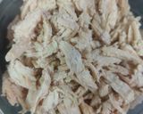 A picture of step 1 of Schezwan sauce noodles.