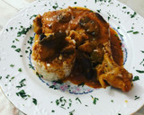Foto del paso 10 de la receta: Pollo guisado con setas de cultivo y aromas de hierbas provenzales