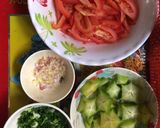 Hình bước làm 1 của món Bún sườn chua cay