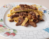 Foto del paso 5 de la receta: Pasta con ternera y salsa de ostras