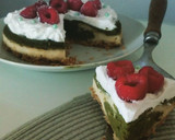 Foto del paso 7 de la receta: Cheesecake de chocolate blanco y té matcha