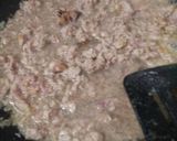 Foto langkah ke 5 dari resep Tumis Bunga Kol, Macaroni dan Daging Giling.