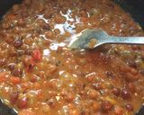 A picture of step 4 of Chana Masala.