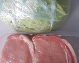A picture of step 1 of Katsusando.