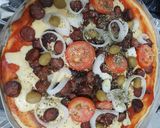 Foto do passo 4 de Pizza Fácil de Liquidificador