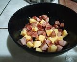 Foto del paso 2 de la receta: Receta de Omelette de jamón y queso estilo Diner