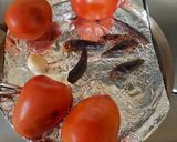 Foto del paso 1 de la receta: Salsa roja asada de chile de árbol