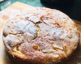A picture of step 5 of Apple Cake.