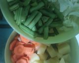 Foto langkah ke 1 dari resep Sayur Sop Bakso Telur Puyuh.