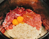 豆腐漢堡排便當的食譜步驟1照片