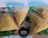 A picture of step 9 of Samosa(Easy step by step samosa using cutter,no rolling).
