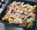 Une image de l'étape 17 de Gnocchis maison au chorizo, sauce tomate et parmesan.