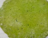 A picture of step 3 of Chapati methi wali.